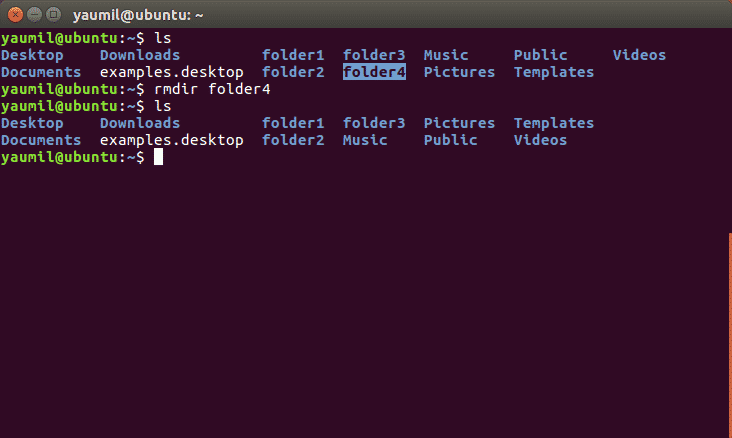 Cara Hapus Folder Menggunakan Terminal